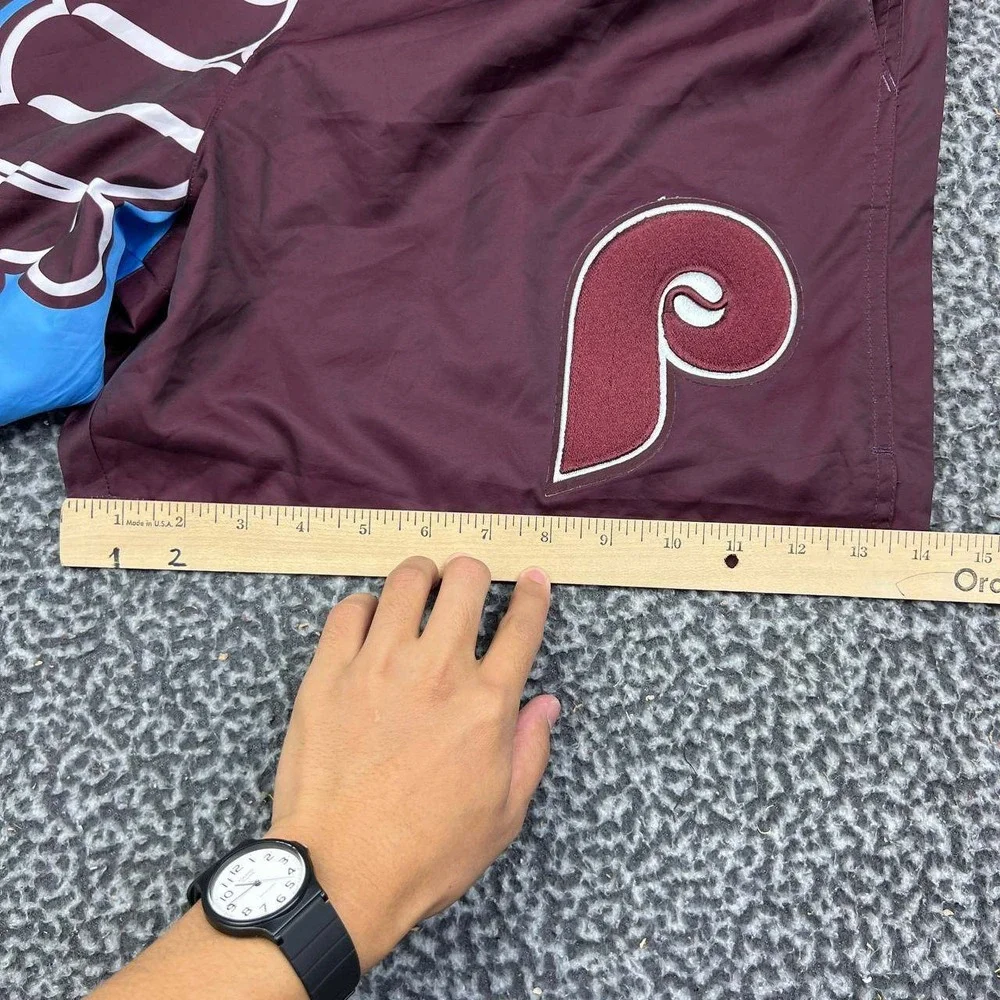 Philadelphia Phillies MLB Shorts Men XL Brown Blue Pro Standard Athletic